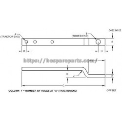 LVA14113 - Drawbar LVA14113