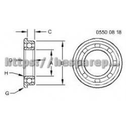 AM127304 - Ball Bearing AM127304