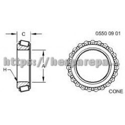 AMT1108 - Bearing Cone AMT1108