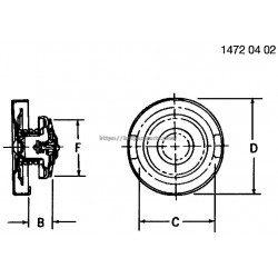 RE64092 - Filler Cap RE64092