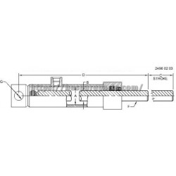 LVA13304 - Hydraulic Cylinder LVA13304