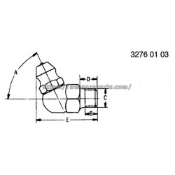 ET17123 - Lubrication Fitting ET17123