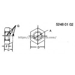 MT1211 - Lock Nut MT1211