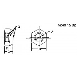 LVU16071 - Lock Nut LVU16071