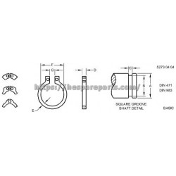 LVU20879 - Snap Ring LVU20879