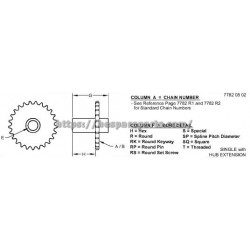 H159616 - Chain Sprocket H159616