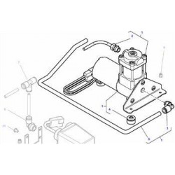 Compressor Cab Suspension - 4275812M93 - Compressor Cab Suspension