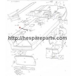 Rubber Bumper - 899324M1 - Rubber Bumper