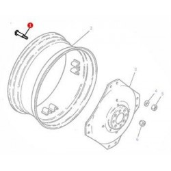 Stud Disc-Rim - 1688527M1 - Stud Disc-Rim