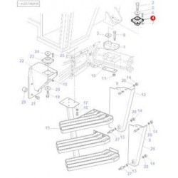 Mounting Rear - 3909594M1 - Mounting Rear