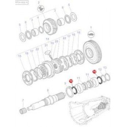 Shim Output Shaft - 3383471M1 - Shim Output Shaft