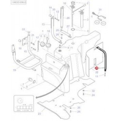 Tank Strap 600mm - 3789696M1 - Tank Strap 600mm