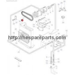 Belt Air Conditioner - 3386214M1 - Belt Air Conditioner
