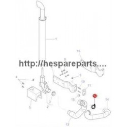 Exhaust Clamp - 3780862M1 - Exhaust Clamp