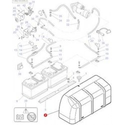 Battery Cover - 3786074M1 - Battery Cover