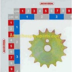 10125101 SPROCKET 16 TEETH FOR AIR DRIVEN MICROSEM