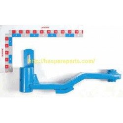 65103544 Left hand gauge wheel arm with nuts on NG +2 blue painting