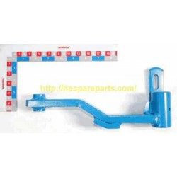 65103545 Right hand gauge wheel arm with nuts for NG + 2 blue painting