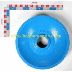 65103731 STAINLESS STEEL PRESS WHEEL 65 MM WIDTH BLUE PAINTING